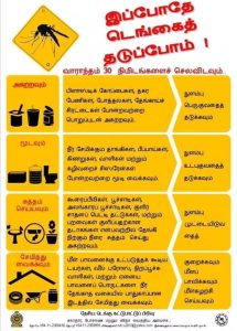 டெங்கு நுளம்புகள் பெருகாதவாறு எமது சூழலை சுத்தமாக பேணுவோம் 🦟🚫