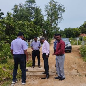 வலிகாமம் வடக்கு காங்கேசன்துறை கல்லூரி வீதி காப்பெட் வீதியாக நிர்மாணிக்கப்படுவதற்கான